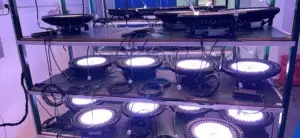 OEM Highbay Commercial Industrial Lighting Supermarket Workshop UFO LED High Bay Lights