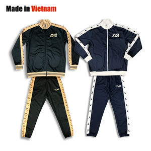 Traje deportivo personalizado, chaqueta, pantalones, cremallera de invierno, patrón de sublimación, conjunto de Jogger, chándal de entrenamiento - Product Image 1