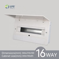 LYEBOX LYM1 16 voies mcb bon prix montage encastré distribution électrique boîte intérieure armoire boîte à cordes