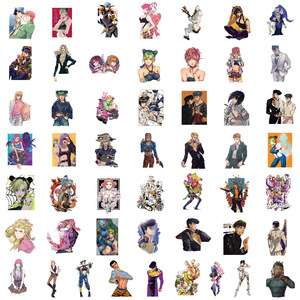 Nuevo Paquete de 50 Pegatinas Clásicas del Anime Japoné<span class=keywords><strong>s</strong></span> <span class=keywords><strong>JoJo</strong></span>'<span class=keywords><strong>s</strong></span> Bizarre Adventure - Product Image 2