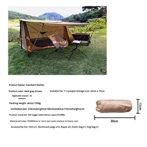 Hot Sale Lightweight One-Bedroom Outdoor <b>Camping</b> Tent Portable Beach and Park <b>Canopy</b> for Outdoor or Beach - Product Image 4
