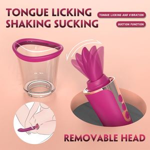 S-Hande Real lengua chupar y lamer vibrador para mujeres pecho clítoris succionador bomba - Product Image 4