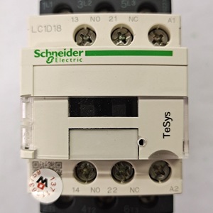 Contactor de CA Schneider Electric TeSys LC1D18 220V 110V Montaje en Riel DIN - Product Image 1