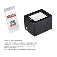 Escáner de Código de Barras de Escritorio USB YHD-9800D 2D Omnidireccional con Escaneo Automático de Códigos QR