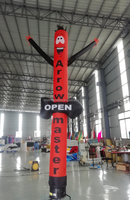 Inflables de publicidad publicité extérieure personnalisée tube d'air gonflable vent homme promotion Wacky agitant gonflable ciel danseur