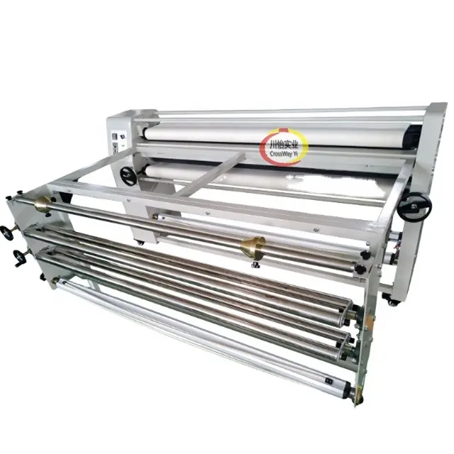 Mesa De Trabalho Completa 1200mm 1600mm Rotary Sublimação Calander Heat Press Machine Para Tecido
