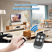 YET2147 Control Remoto Universal para Persianas Enrollables con Copia de Código, 433.92MHz, Abrepuertas de Bajo Consumo, 4 Botones, Hecho de Plástico Duradero