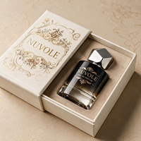 Flacon de parfum écologique brun 100 ml, flacon de parfum de luxe en verre 50 ml, cylindre OEM 30 ml, flacon de parfum personnalisé avec couvercle