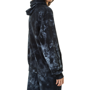 Jersey de algodón 100% de alta calidad para hombre y mujer, sudadera informal de estilo callejero con tinte anudado, Unisex - Product Image 4