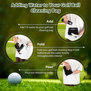 Bolsa Portátil para Limpieza <span class=keywords><strong>de</strong></span> Palos <span class=keywords><strong>de</strong></span> <span class=keywords><strong>Golf</strong></span>, Bolsa Impermeable para Limpiar Palos <span class=keywords><strong>de</strong></span> <span class=keywords><strong>Golf</strong></span> con Clip, Limpiador <span class=keywords><strong>de</strong></span> Palos <span class=keywords><strong>de</strong></span> <span class=keywords><strong>Golf</strong></span> Húmedos/Secos para Golfistas, Uso en Exteriores - Product Image 2