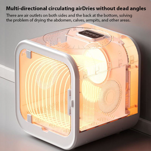 Secadora Automática <span class=keywords><strong>para</strong></span> Mascotas, Silenciosa, Rápida, Ecológica, Moderna, <span class=keywords><strong>Inteligente</strong></span>, de 70L, <span class=keywords><strong>para</strong></span> Perros y <span class=keywords><strong>Gatos</strong></span>, <span class=keywords><strong>para</strong></span> Todas las Estaciones, Material HDPE, <span class=keywords><strong>para</strong></span> Uso en Baños - Product Image 5