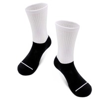 POD Conception Personnalisée Drapeau Chaussette Hommes Mode Impression Sublimation Football Chaussettes Athlétiques pour les Fans