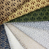 Tissu textile décoratif à la maison de Chenille tissé par jacquard de conception florale européenne de haute précision pour les meubles et les rideaux de luxe