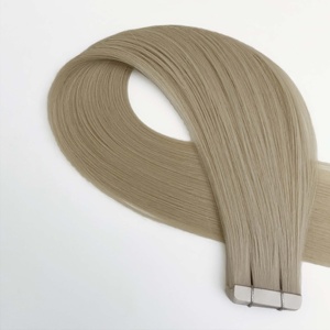 Extensiones de Cabello Adhesivas 2025: Cabello Ruso con Cutícula Alineada, Extensiones de Cabello Adhesivas al por Mayor, Cabello Humano Virgen Natural Invisible - Product Image 6