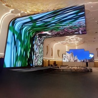 Écran LED couleur intérieur P1.2 P1.5 P1.8 P2.5 P3, mur vidéo LED HD pour centre commercial, église, scène, magasin, panneau d'affichage