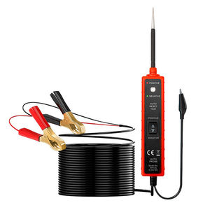 DC 6V~DC 24V Automotive Car Auto Voltage <strong>Tester</strong> with 4.8m/16ft Test Leads for <strong>Continuity</strong> Test Electrical Circuit Breaker Finder