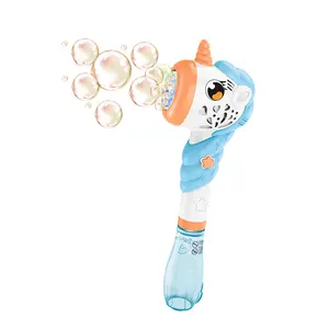 Baguette à bulles sous-marine électrique jouets pour enfants garçons et filles musique légère automatique machine à bulles de dessin animé sans fuite