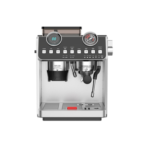 2025 nuova macchina da caffè Semi automatica da 20 Bar con macinacaffè e latte per caffettiera <span class=keywords><strong>Espresso</strong></span> - Product Image 1