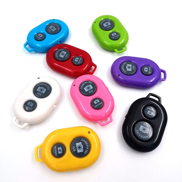 Wireless Camera Shutter Remote Control Clicker for Smartphones