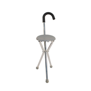 Silla de aleación de aluminio usada <span class=keywords><strong>para</strong></span> ancianos portátil Bastón plegable suave con asiento de aluminio - Product Image 6