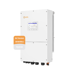 Générateur onduleur solaire hybride Solis HV compatible avec la gestion intelligente de l'énergie 29.9KW 30KW 40KW 50KW S6-EH3P(29.9-50)K-H-AU - Product Image 1