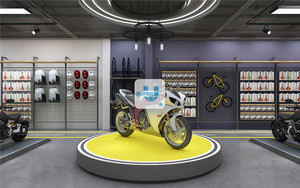 Thiết kế nội thất, trang trí cửa hàng xe máy độ, đồ nội thất cửa hàng xe máy thời trang, thiết kế showroom xe máy - Product Image 3
