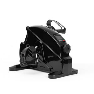 Mini pédale d'intérieur Portable entraîneur de vélo d'exercice ABS métal Mini pas à pas avec ceinture de volant d'inertie en plastique équipement de Fitness - Product Image 2