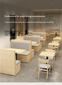 Tùy chỉnh thẻ ghế sofa nhà hàng bàn ghế thịt nướng lẩu trà nhà cà phê bàn ăn treo tường PVC sử dụng thương mại - Product Image 3