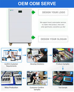 نظام تخزين طاقة ليثيوم أيون قابل للتكديس بجهد 153.6 فولت-409.6 فولت وسعة 15 كيلوواط ساعة إلى 51.2 فولت 48 فولت 100 أمبير ساعة، بطارية ليثيوم فوسفات الحديد - Product Image 6