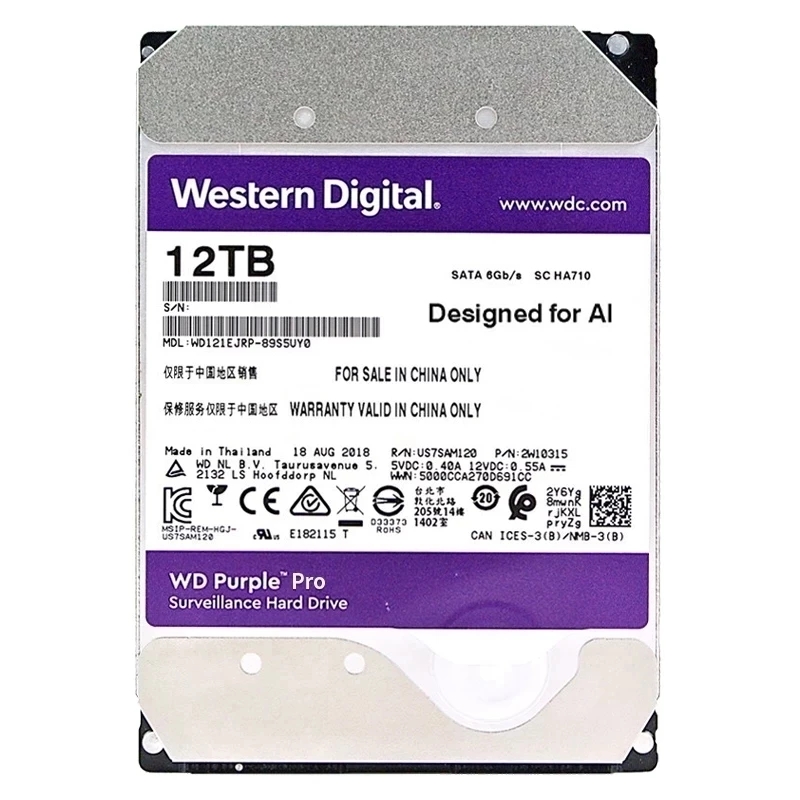 Western Digital WD Purple 1TB HDD Western Digital WD Purple 1TB