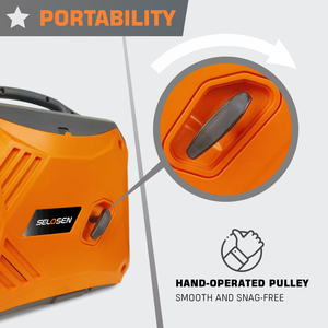 SELOSEN <span class=keywords><strong>12v</strong></span> 24v 152F ポータブル静音ガソリン発電機 Stromerzeuger RV 車載用ガソリン発電機 ハンドヘルド - Product Image 2