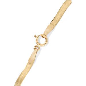Gemnel a spina di pesce catena placcato oro delle donne dei monili della catena del <span class=keywords><strong>serpente</strong></span> herring bone braccialetto - Product Image 4