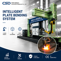 Machine de chauffage de ligne automatisée, système de cintrage à l'eau, formage de plaques de coque CNC, robot de numérisation laser 3D pour chantier naval