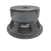 Caisson de basses passif de 21 pouces Aimant en ferrite pour haut-parleur à coque métallique 4 aimants 400mm * 4 Haut-parleur haute puissance 10000w Bobine vocale de 8.5 pouces