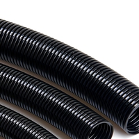 Tuyau flexible en PP ondulé noir pour la protection des câbles et le câblage