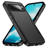 Étui de téléphone portable pour Google Pixel 10 Pro XL 9Pro 8A 7A 6A PC dur souple TPU Protection contre les chutes Durable antichoc couverture complète