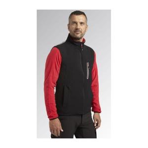 DIADORA UTILITY - 702.175343-80013/L Gilet en tissu stretch déperlant noir-EAN 8032521743656 WORK JACKETS - Product Image 2
