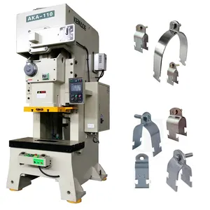 Rigid Steel Conduit Clamp stamping press machine for 1-5/8" Strut Channel clip sizes 1/2" to 4" stamping out making machine