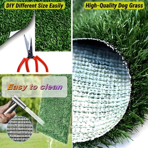 Tapis de gazon artificiel pour chien, tapis d'entraînement à la propreté pour chiot, gazon de remplacement lavable et réutilisable pour l'intérieur - Product Image 5