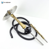 Ensemble complet de chicha Thunder 2 Purge Options avec pince à chicha en bois et tête de chicha – Produit de qualité supérieure