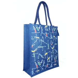 Экологически чистая перерабатываемая модная сумка для покупок с мягкой ручкой и застежкой-молнией и индивидуальным принтом