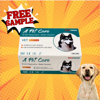 Kit de test sanguin pour le parvovirus canin, test rapide de l'antigène CPV, équipement vétérinaire de diagnostic