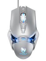 Grosir Accessories3-Color komputer Breathing Mouse optik LED khusus 7D Mouse Gaming berkabel untuk penggunaan kantor dan game