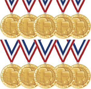 Médaille de boxe en or de luxe Noble <span class=keywords><strong>avec</strong></span> bordure incrustée de diamants et motif de gants Sports Award - Product Image 6