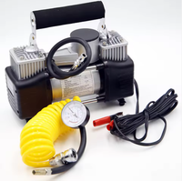 Meilleure vente usine : Pompe à air portable double cylindre pour voiture, démarreur de voiture universel portable, batterie externe, pompe à air de voiture originale