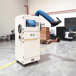 Coletor de poeira industrial para máquinas de corte CNC, jato de pulso de ar, novo