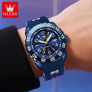   Reloj de Lujo 3688, Reloj de Cuarzo Deportivo Personalizado de Marca de Moda, Cronógrafo de Lujo a Prueba de Agua con Calendario para Hombre - Product Image 2