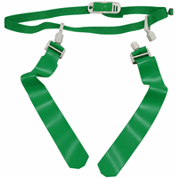 Drapeau de ceinture en PVC avec logo personnalisé 5x37cm, drapeau de football, drapeau de ceinture sportif imprimé personnalisé imperméable pour les matchs de football, les événements d'équipe