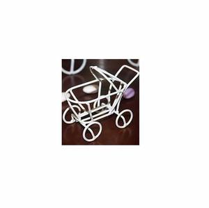 Panier de fête prénatale, bleu blanc, à la mode - Product Image 2