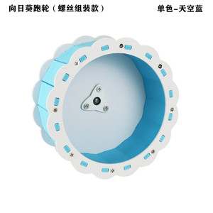 Roue de course de Chinchillas en soie dorée pour hamster, tapis roulant, tapis roulant, de 13 à 22cm - Product Image 6